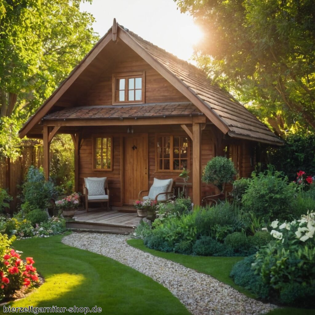 Gartenhausfeeling » Warum das Holz Gartenhaus so beliebt ist