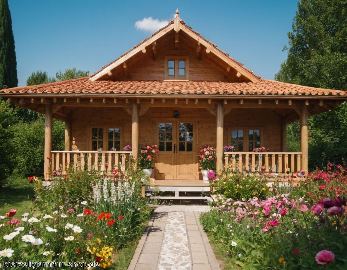 Einfache Montage dank vorgefertigter Elemente - Gartenhausfeeling » Warum das Holz Gartenhaus so beliebt ist