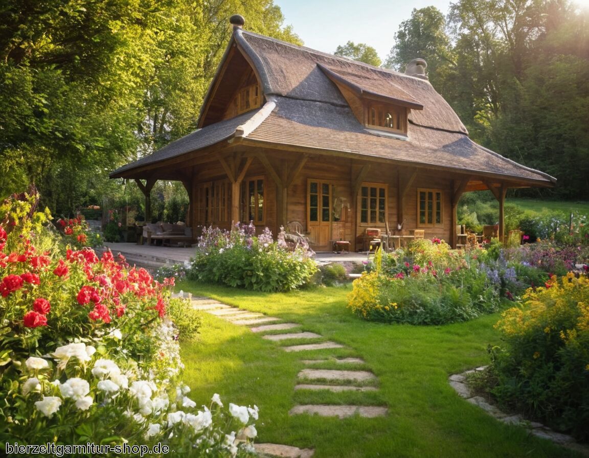 Gartenhausfeeling » Warum das Holz Gartenhaus so beliebt ist